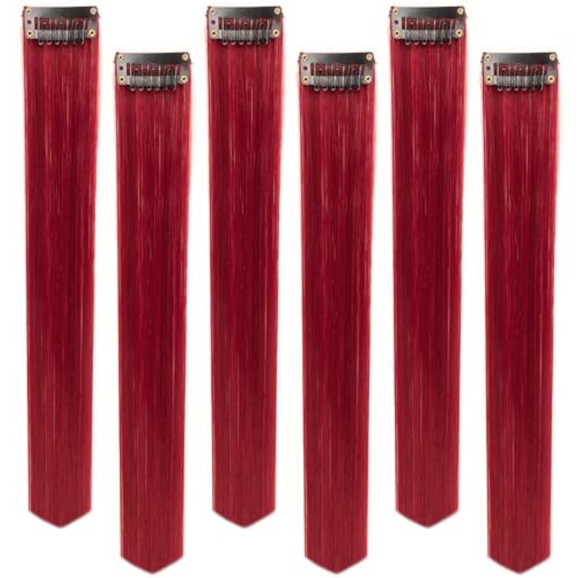Colored Hair Streak Extensions for Women